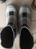 EVERCREATURES英国橡胶雨靴女士雨鞋经典格子印花雨鞋防滑水鞋切尔西水靴短筒女 经典格子条纹低帮 40 实拍图
