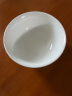 浩雅 景德镇陶瓷面碗6英寸大碗 陶瓷饭碗汤碗4件套装 纯白 晒单实拍图