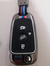 别克钥匙包昂科威汽车钥匙壳昂科旗昂科拉GX微蓝6\/7君威朗君越凯越GL6扣GL8钥匙包套男 别克折叠C款折叠三键【哑光枪】+【挂扣】 . 实拍图