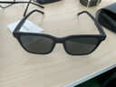 帕森（PARZIN） 尼龙偏光太阳镜男 复古方框街拍眼镜开车驾驶专用墨镜 PZ92123 磨砂黑-偏光 实拍图