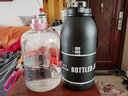 BOTTLED JOY 吨吨桶明星款王一博运动水壶健身杯 户外便携杯子大容量旅行杯 沙滩派对*一盖双饮Tritan 600ml 实拍图