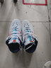 安踏篮球鞋男鞋 2022春季男子高帮减震运动鞋汤普森KT球鞋战靴4 【stash联名】白/海岸蓝-3 8（适合男41） 实拍图