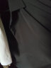 猫人（MiiOW）短袖衬衫男夏季冰丝薄款透气垂感宽松男士五分袖衬衣 黑色 XL  晒单实拍图