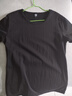 续点 短袖t恤男 纯色运动夏季休闲紧身圆领上衣白色修身衣服男士T恤衫 深灰色 2XL (180) （150-165斤左右） 实拍图