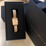 丹尼尔惠灵顿（DanielWellington）DW手表女经典小方表流光金时尚女士手表圣诞礼物送女友DW484 实拍图