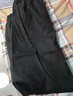 浩术工装裤男秋冬季新款宽松休闲束脚裤韩版百搭潮流ins运动哈伦裤子 【两件装】黑色+深灰 XL 实拍图