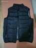 匹卡特（PIKATE）马甲男士秋冬季外套休闲马夹羽绒棉韩版背心坎肩衣服保暖大码男装 黑色 XL 实拍图