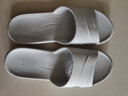 惠夫人拖鞋夏季旅行可折叠凉拖鞋EVA飞机便携防滑旅游洗澡出差酒店简易 旅行拖 浅灰 42-43 实拍图