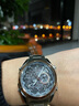 卡西欧（CASIO） 卡西欧(CASIO)男式手表 5马达太阳能多功能腕表小钢炮明星同款 太阳能黑盘钢带EQS-500DB-1A2 实拍图