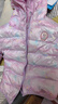 迪士尼儿童羽绒服外套秋冬女童轻薄连帽宝宝短款大童白鸭绒V418迷彩140 实拍图