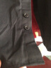 啄木鸟（TUCANO）衬衫男夏季短袖衬衣商务休闲时尚纯色百搭休闲男装 黑色 4XL 实拍图
