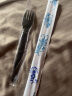 佳茉一次性叉子50只独立装外卖塑料加厚叉子高档硬磨砂牛排刀叉 实拍图