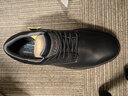 斯凯奇商务休闲皮鞋男鞋通勤简约正装鞋舒适低帮男士休闲鞋 黑色/BBK/晒图返5 41.5 实拍图