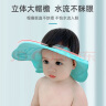 马博士儿童洗头帽婴儿宝宝洗头神器儿童浴帽小孩洗头发洗澡帽全硅胶蓝色 实拍图