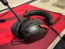 极度未知（HYPERX）飓风2飓风3系列电竞游戏耳机头戴式 fps吃鸡耳麦降噪麦克风 原金士顿cloud2电竞耳机 飓风3-黑红+灵音声卡plus 实拍图