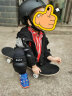 酷峰（kufun）轮滑护具全套头盔套装防护溜冰滑板滑雪陆冲板骑行成人儿童男女 7件套 黑色护具+头盔 S适合28至65斤 实拍图