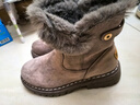 回力女靴加绒雪地靴女士休闲2025冬季新款百搭加厚保暖棉鞋女高帮粗跟 驼色|升级保障120天 37 实拍图