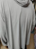 NY防晒衣男女款夏季新款轻薄防紫外线UPF50+冰丝透气连帽皮肤衣外套 1999男款银灰色 4XL 晒单实拍图