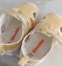 基诺浦（ginoble）婴儿学步鞋8-18个月男女儿童凉鞋24年夏季宝宝机能鞋GB2195淡黄 晒单实拍图