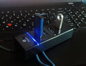 毕亚兹 USB3.1分线器3.0 Type-C转USB多接口集线器 苹果华为小米笔记本电脑一拖四4口 HUB10-黑色 0.5米 实拍图