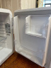 哈士奇复古小冰箱单门冰箱家用租房冷藏保鲜化妆品美妆冰箱迷你型小型精准控温BC-46COC白色 晒单实拍图