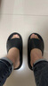 朴西2025新款凉拖鞋女夏季浴室洗澡防滑情侣软底家居室内男EVA不臭脚 珍珠黑 【一体成型EVA】 40-41 实拍图
