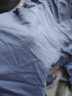 猫人（MiiOW）儿童睡衣男童女童中大童夏季薄款纯棉空调服七分袖家居服套装 蓝莹莹 140【推荐身高125-133cm】 实拍图