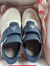 足力健老人鞋中老年轻软透气休闲鞋防滑夏凉鞋2421510J 男-白/蓝 40 实拍图