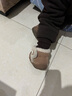 B.Duck小黄鸭童鞋儿童棉靴冬季男女童宝宝加绒保暖毛绒短靴6804棕米27 实拍图
