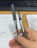 白雪(snowhite)直液笔0.5mm中性笔速干直液式走珠笔子弹头学生考试签字笔 办公用品 黑色/30支 PVR-155 晒单实拍图