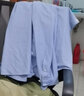 无印良品 MUJI 男式 水洗 牛津 纽扣领衬衫 ACA01C1A 长袖休闲百搭衬衫 萨克森蓝 M 实拍图