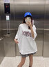 英克斯（inxx）【inxxstreet】夏新品nirvana涅槃重生系列短袖T恤男女同款 白色 M 实拍图