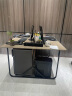 悦美妙办公桌办公室职员电脑桌财务工位双人位桌椅组合简易书桌子工作台 【双人位】米兰橡木色120CM 晒单实拍图