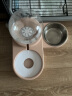 华元宠具（hoopet）宠物智能喂食器猫碗猫咪狗碗宠物自动狗狗食盆狗饭盆防打翻猫用品 粉色-智能喂食器（带不锈钢碗） 实拍图