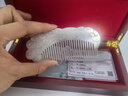 云金丽 999足银梳子民族风手工银发梳礼盒母亲节送妈妈长辈老婆生日礼物 雀之灵-拱梳 约79克 实拍图