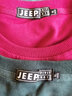 吉普（JEEP）卫衣男2025年春秋季新款圆领休闲棉质大码宽松套头长袖T恤男装潮 红色 2XL(建议166-180斤) 实拍图