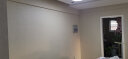 玉兰简约现代纯色壁纸无纺布客厅卧室背景墙素色蚕丝墙纸 NVP382403 实拍图