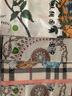韩禾 柔滑缎面大方巾头巾 油画绸缎围巾披肩百搭女丝巾 90*90CM 461号色 实拍图