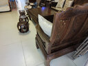 虎大师 红木家具非洲鸡翅木（学名：非洲崖豆木）实木沙发中式客厅组合家具大户型别墅 沙发1+2+3六件套 实拍图