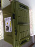 悦卡（YUECAR）汽车收纳箱储物箱55L 车载后备箱整理箱 车用工具箱 双层军绿色55L 实拍图