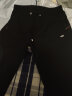 卡帝乐鳄鱼（CARTELO）休闲裤男2024夏季修身裤子男士运动百搭男裤 黑色 34 实拍图