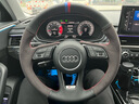 奥迈尔适用于奥迪A6L方向盘套真皮翻毛手缝A4L/A3/Q5L/Q3/Q7/A5/A7S8TT牛皮 NAPPA牛皮打孔+左右翻毛+三色回正标 实拍图