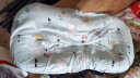 蒂乐 婴儿床中床新生儿宝宝床婴儿床睡觉移动便携式仿生防压防惊神器 双拼豆豆绒 -老虎 0-12个月(100*58cm) 实拍图