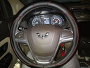 五菱宏光S S1 S3 宏光V 荣光V 小卡 之光 新卡 宏光 荣光车方向盘套真皮四季通用型把套 真皮 黑皮红线 实拍图