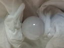 石传百世和田玉散珠手链真品碧玉珠子白玉手串圆珠桶珠男女款饰品配珠 【白玉圆珠】珠径约11-12mm单颗 实拍图