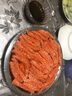 崇鲜 冰鲜三文鱼（大西洋鲑）日式生鱼片 鱼腩刺身精选中段生鲜 中段 350g 净肉【整块去皮】 实拍图