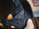 VIPAOGSD妈妈鞋女冬季中老年人牛皮软底短靴防滑加厚防水皮鞋大码41雪地靴 主推款黑色 42 实拍图