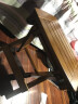 竹庭（zhuting）小折叠方桌子正方形折叠桌餐桌楠竹实木吃饭桌简易家用阳台折叠桌 茶色-小号折叠凳32*25*34 实拍图