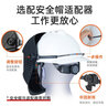 泰克曼110A氩弧焊帽电焊防护罩脸部轻便头戴式翻盖黑玻璃焊接面罩 110系列安全帽适配器 实拍图