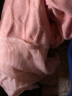 泊宗 秋冬连衣裙女2023新款女装韩系中长款宽松针织打底裙洋气毛衣裙 粉色 均码 实拍图